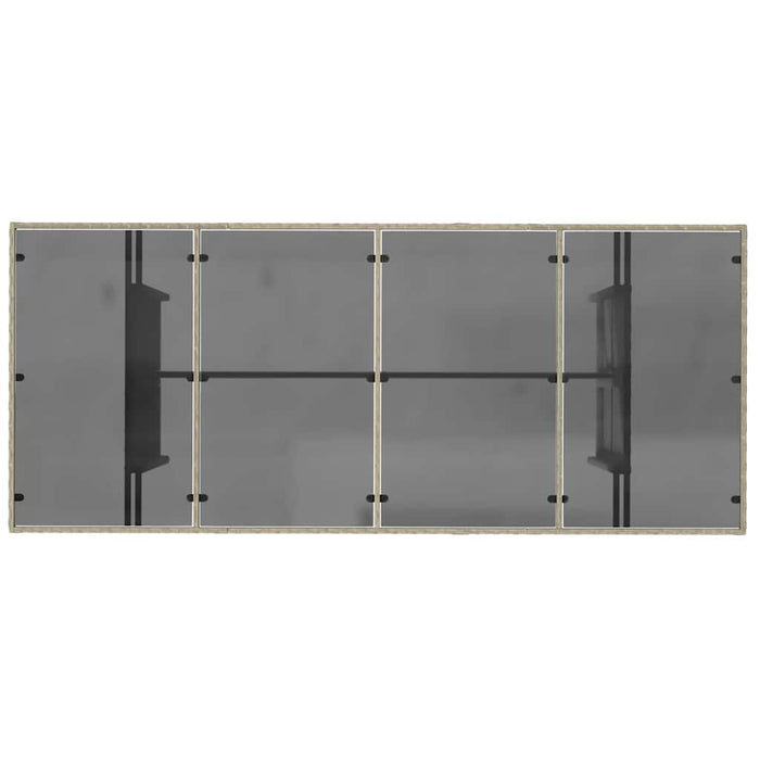 Set dining pentru exterior 7 pcs Gri deschis 190 x 80 x 74 cm - WALTI WALTI