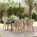 Set de dining 5 pcs Gri deschis și Negru mare - WALTI WALTI