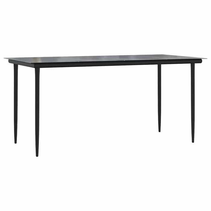 Set de dining 7 pcs Gri deschis și Negru mare - WALTI WALTI