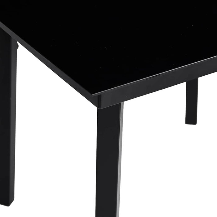 Set de dining 5 pcs Gri deschis și Negru Mediu - WALTI WALTI