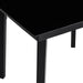 Set de dining 5 pcs Gri deschis și Negru Mediu - WALTI WALTI