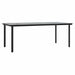 Set de dining 9 pcs Gri deschis și Negru 200x100x74 cm - WALTI WALTI