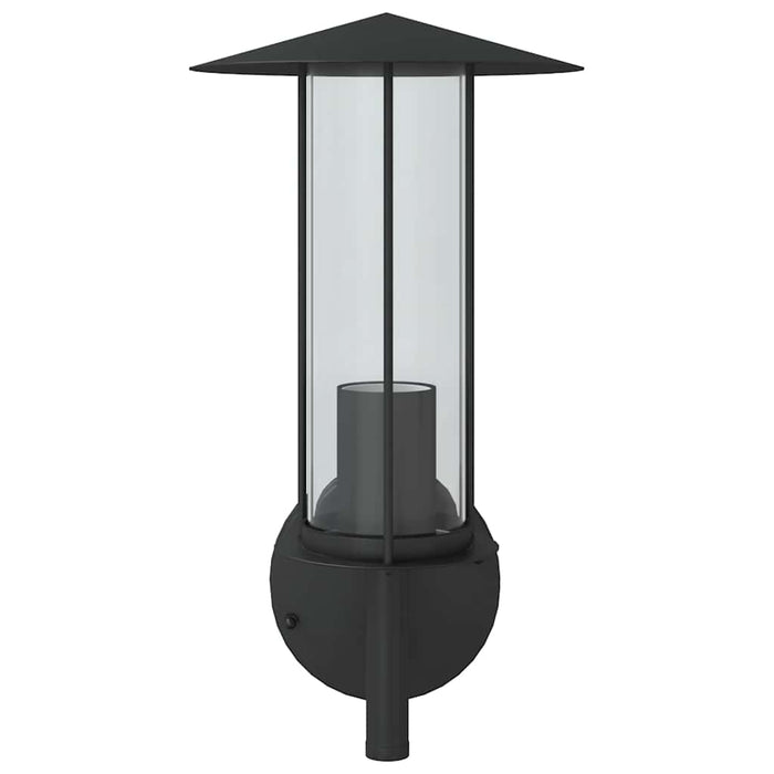 Corpuri de iluminat exterior de perete 2 buc argintiu oțel inox - WALTI WALTI