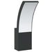 Lămpi exterioare de perete cu LED 2 buc. negru, aluminiu turnat - WALTI WALTI