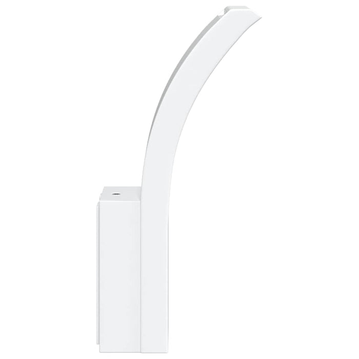 Lampă exterioară de perete cu LED, alb, aluminiu turnat - WALTI WALTI