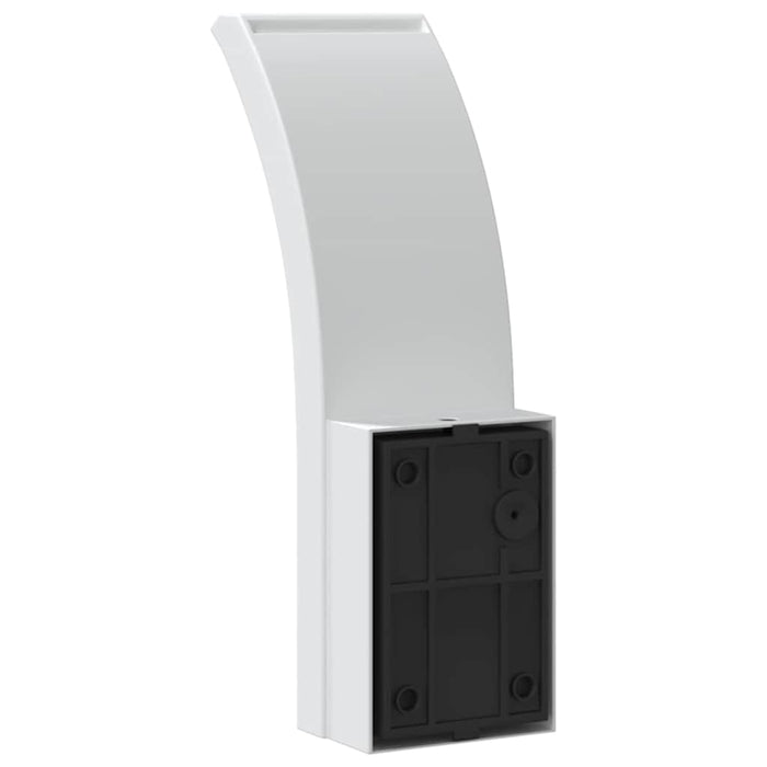 Lămpi exterioare de perete LED/senzor 2 buc alb aluminiu turnat - WALTI WALTI