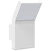 Lampă exterioară de perete cu LED, alb, aluminiu turnat - WALTI WALTI