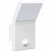 Lampă exterioară de perete cu LED/senzor, alb, aluminiu turnat - WALTI WALTI