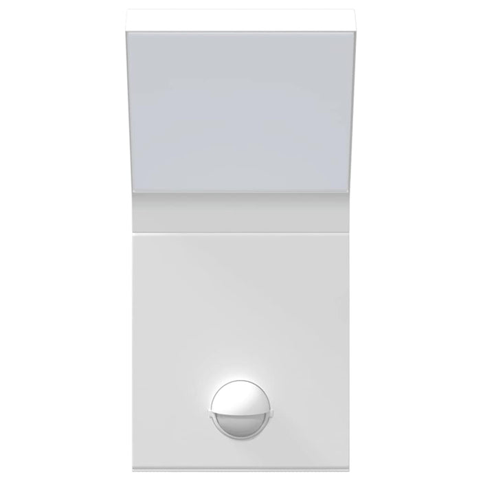 Lampă exterioară de perete cu LED/senzor, alb, aluminiu turnat - WALTI WALTI