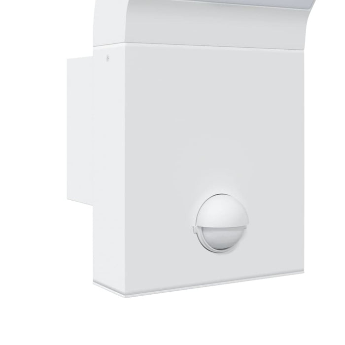 Lămpi exterioare de perete LED/senzor 2 buc alb aluminiu turnat - WALTI WALTI