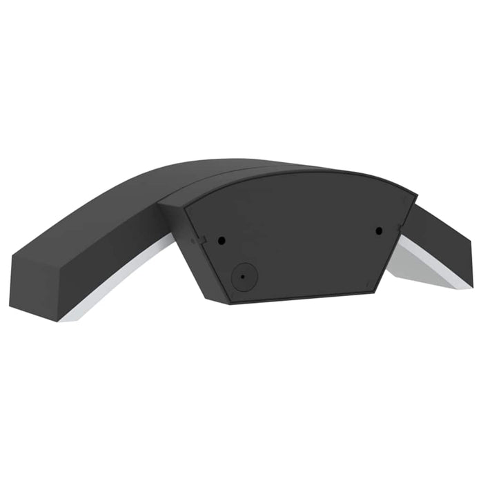 Lampă exterioară de perete cu LED/senzor, negru aluminiu turnat - WALTI WALTI