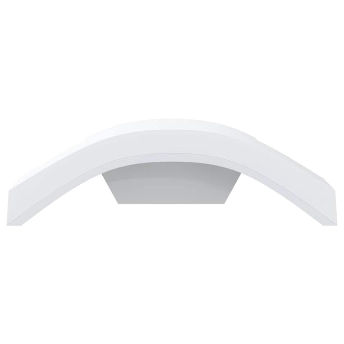 Lămpi exterioare de perete cu LED 2 buc. alb, aluminiu turnat - WALTI WALTI