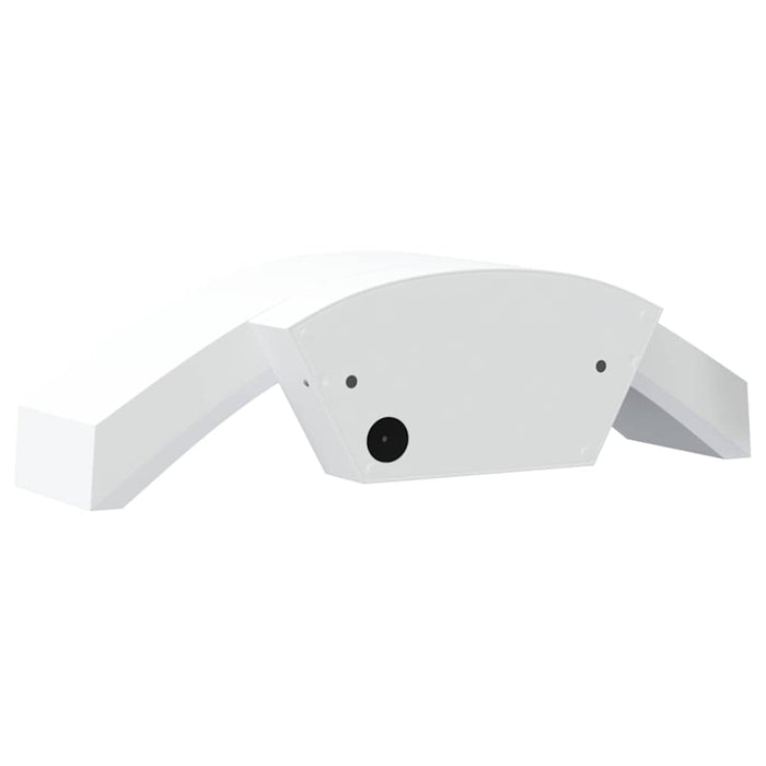 Lămpi exterioare de perete cu LED 2 buc. alb, aluminiu turnat - WALTI WALTI