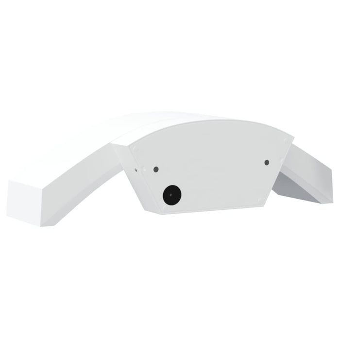 Lămpi exterioare de perete LED/senzor 2 buc alb aluminiu turnat - WALTI WALTI