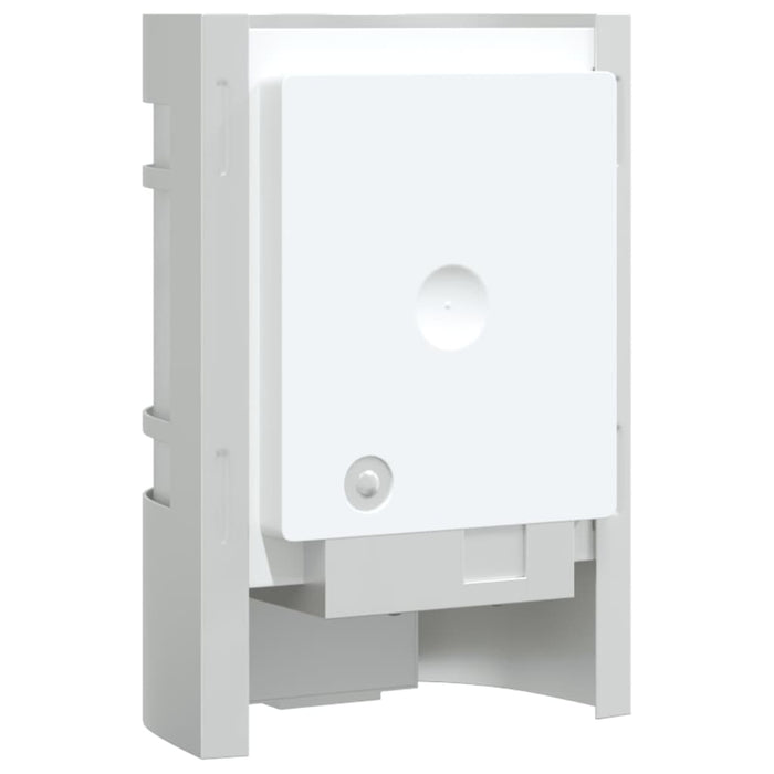 Lămpi exterioare de perete cu senzor 2 buc. argintiu, oțel inox - WALTI WALTI