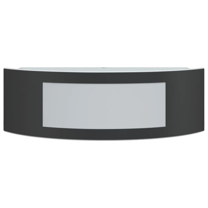 Corpuri de iluminat exterior de perete 2 buc argintiu oțel inox - WALTI WALTI