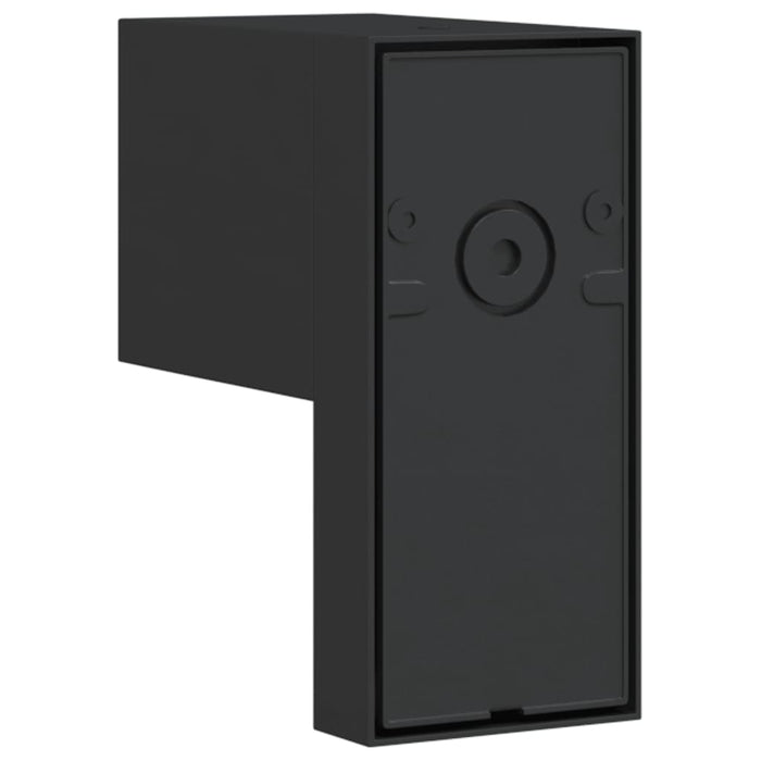 Lampă exterioară de perete cu LED/senzor, negru aluminiu turnat - WALTI WALTI