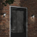 Lampă exterioară de perete cu LED/senzor, negru aluminiu turnat - WALTI WALTI