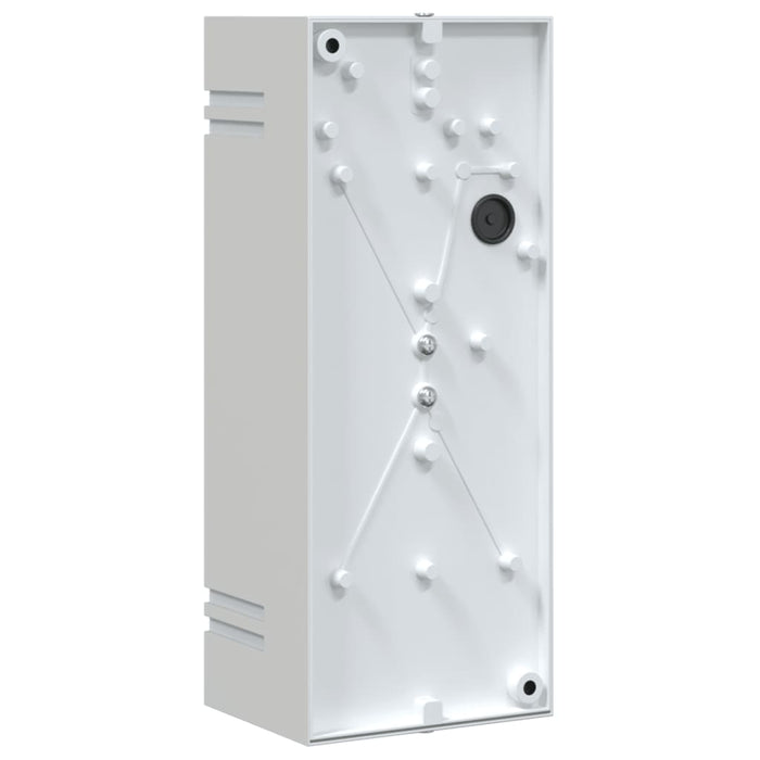 Corpuri de iluminat exterior de perete 2 buc argintiu oțel inox - WALTI WALTI