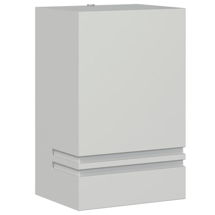 Corp de iluminat exterior de perete, argintiu, oțel inoxidabil - WALTI WALTI