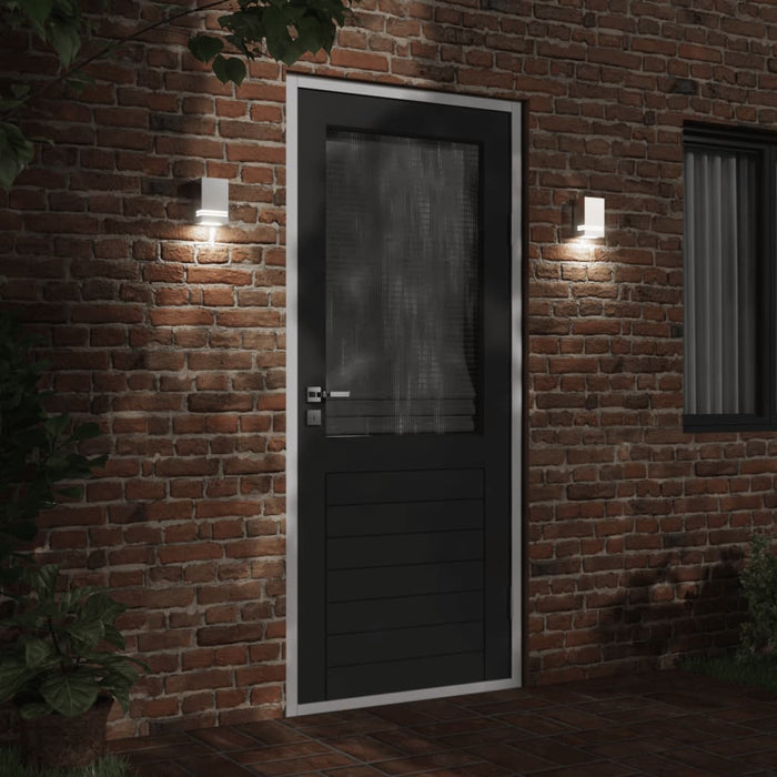 Corp de iluminat exterior de perete, argintiu, oțel inoxidabil - WALTI WALTI