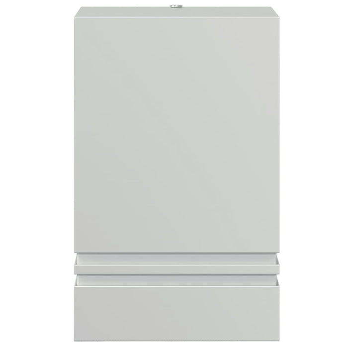 Corp de iluminat exterior de perete, argintiu, oțel inoxidabil - WALTI WALTI