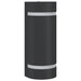 Lampă exterioară de perete, negru, aluminiu turnat sub presiune - WALTI WALTI