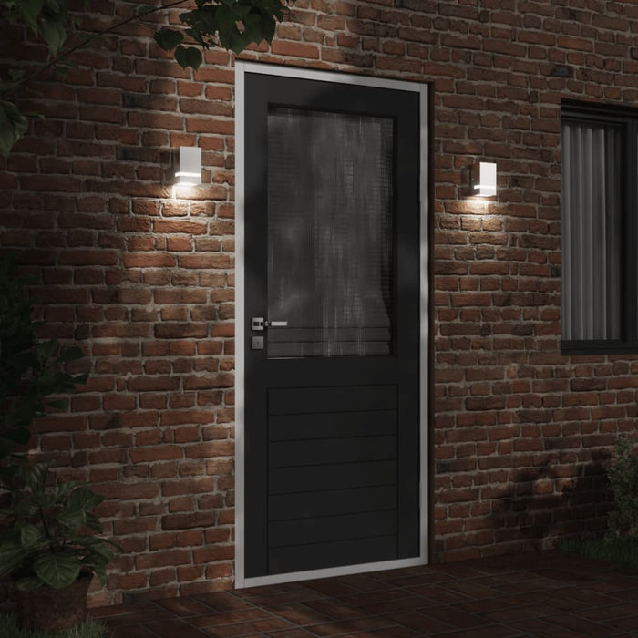 Corp de iluminat exterior de perete, argintiu, oțel inoxidabil - WALTI WALTI