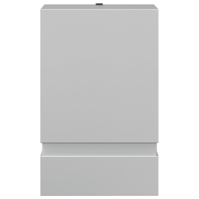 Corp de iluminat exterior de perete, argintiu, oțel inoxidabil - WALTI WALTI