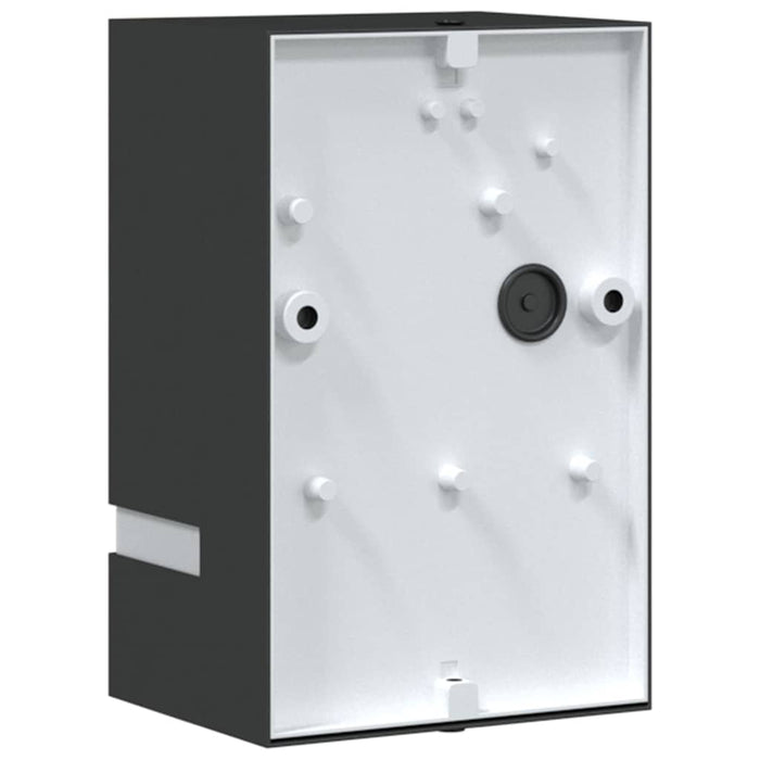 Lampă exterioară de perete, negru, oțel inoxidabil WALTI