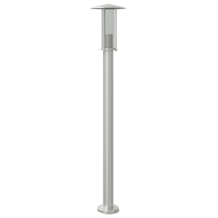Lampă exterioară de podea, argintiu, 100 cm, oțel inoxidabil - WALTI WALTI