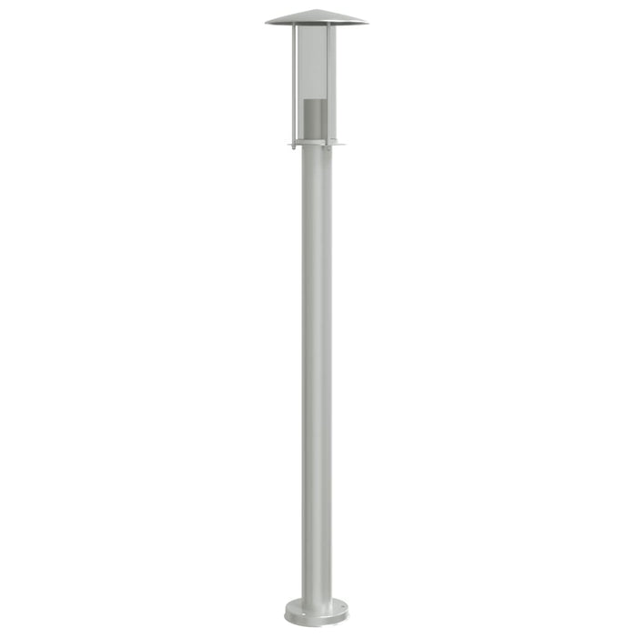 Lampă exterioară de podea, argintiu, 100 cm, oțel inoxidabil - WALTI WALTI