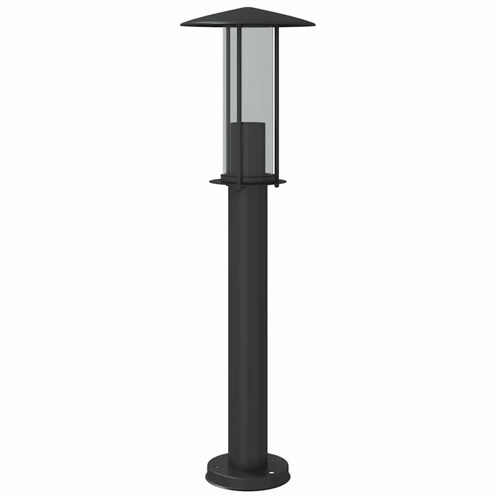 Lampă exterioară de podea, negru, 60 cm, oțel inoxidabil WALTI