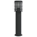 Lămpi de podea de exterior 3 buc. negru 60 cm oțel inoxidabil - WALTI WALTI