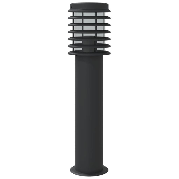 Lămpi de podea de exterior 3 buc. negru 60 cm oțel inoxidabil - WALTI WALTI