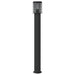 Lampă exterioară de podea, negru, 110 cm, oțel inoxidabil - WALTI WALTI