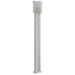 Lampă exterioară de podea cu senzor argintiu 110 cm, oțel inox - WALTI WALTI