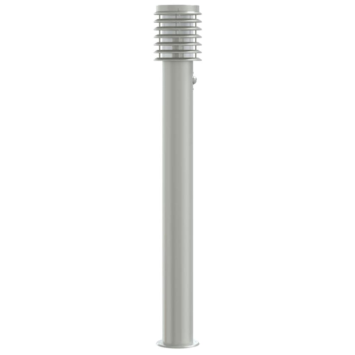 Lampă exterioară de podea cu senzor argintiu 110 cm, oțel inox - WALTI WALTI