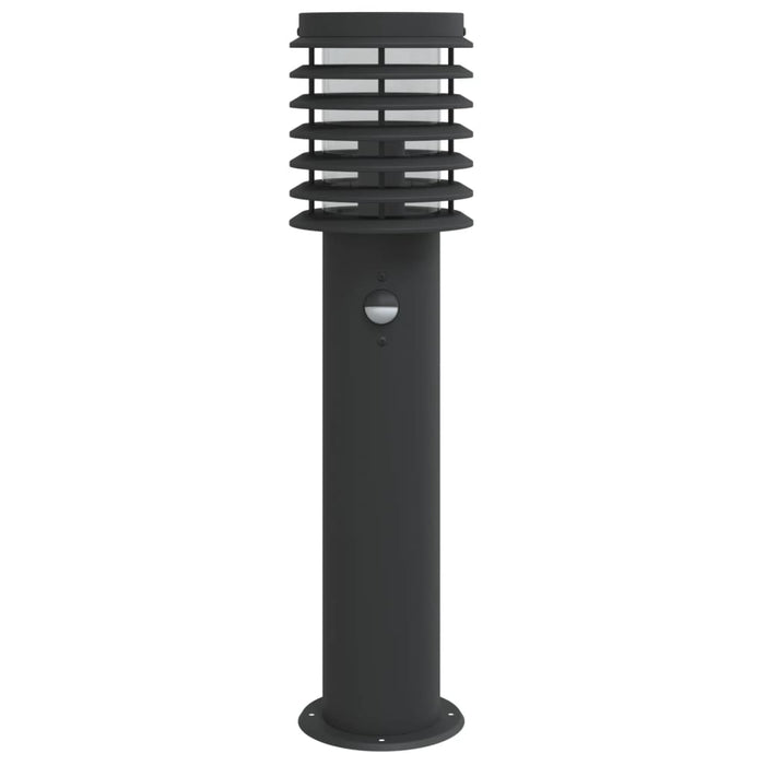 Lampă exterioară de podea cu senzor, negru, 60 cm, oțel inox - WALTI WALTI