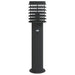 Lampă exterioară de podea cu senzor, negru, 60 cm, oțel inox - WALTI WALTI