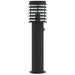 Lampă exterioară de podea cu senzor, negru, 60 cm, oțel inox - WALTI WALTI