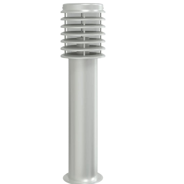 Lămpi de podea de exterior 3 buc argintiu 60 cm oțel inoxidabil - WALTI WALTI