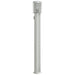 Lampă de podea de exterior cu priză, argintiu, 110cm, oțel inox - WALTI WALTI