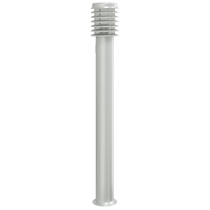 Lampă de podea de exterior cu priză, argintiu, 110cm, oțel inox - WALTI WALTI