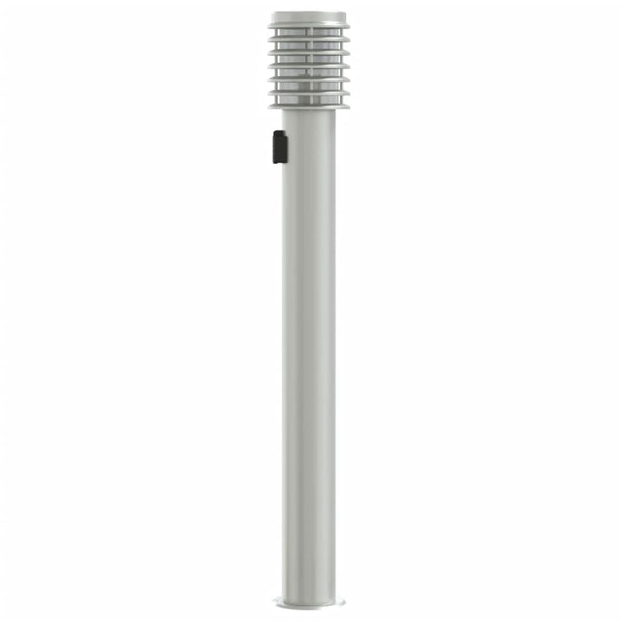 Lampă de podea de exterior cu priză, argintiu, 110cm, oțel inox - WALTI WALTI