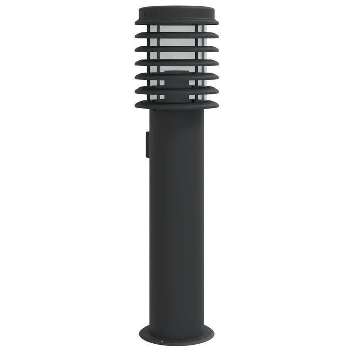 Lampă exterioară de podea cu priză, negru, 60 cm, oțel inox - WALTI WALTI