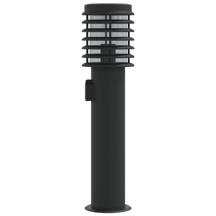 Lampă exterioară de podea cu priză, negru, 60 cm, oțel inox - WALTI WALTI