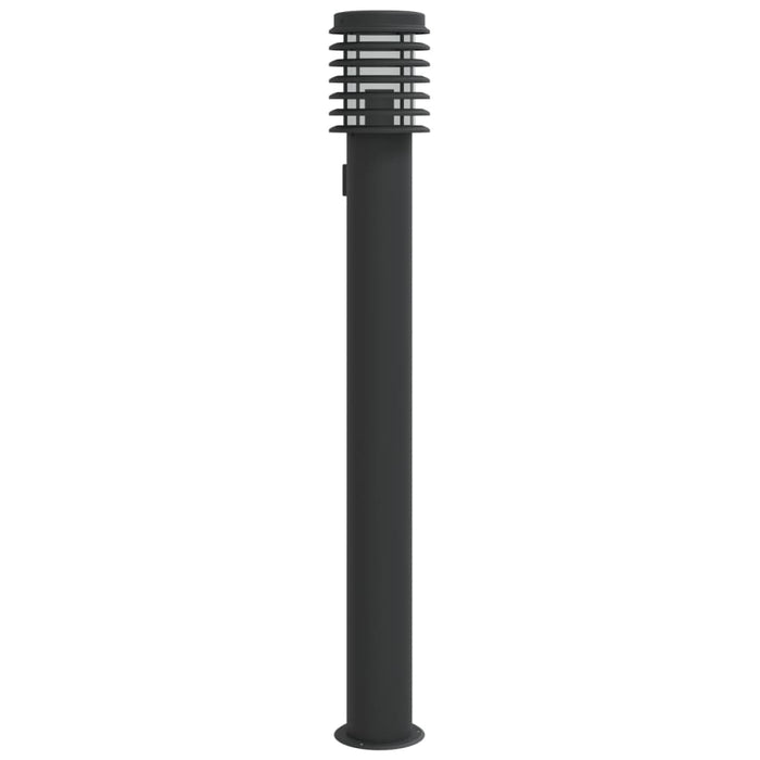 Lampă exterioară de podea cu priză, negru, 110 cm, oțel inox - WALTI WALTI