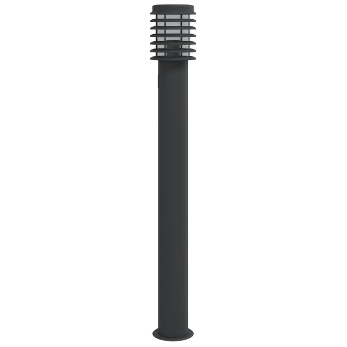 Lampă exterioară de podea cu priză, negru, 110 cm, oțel inox - WALTI WALTI