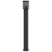Lampă exterioară de podea cu priză, negru, 110 cm, oțel inox - WALTI WALTI